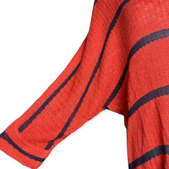 SOFT SURROUNDINGS women’s dolman sleeve striped top sz 1X - Picture 4 of 6